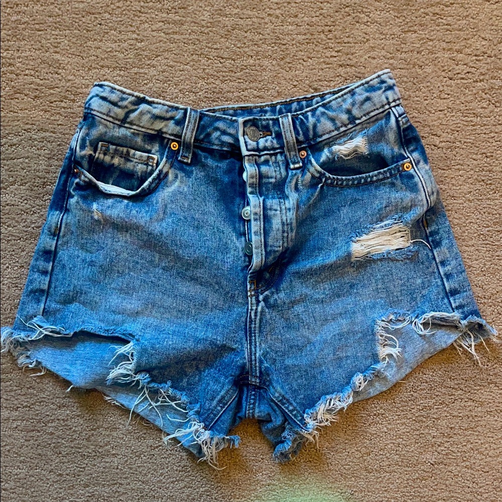 Wild Fable Ripped Blue Jean Shorts